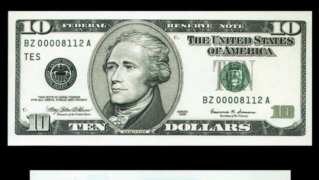 fake 10 us dollar