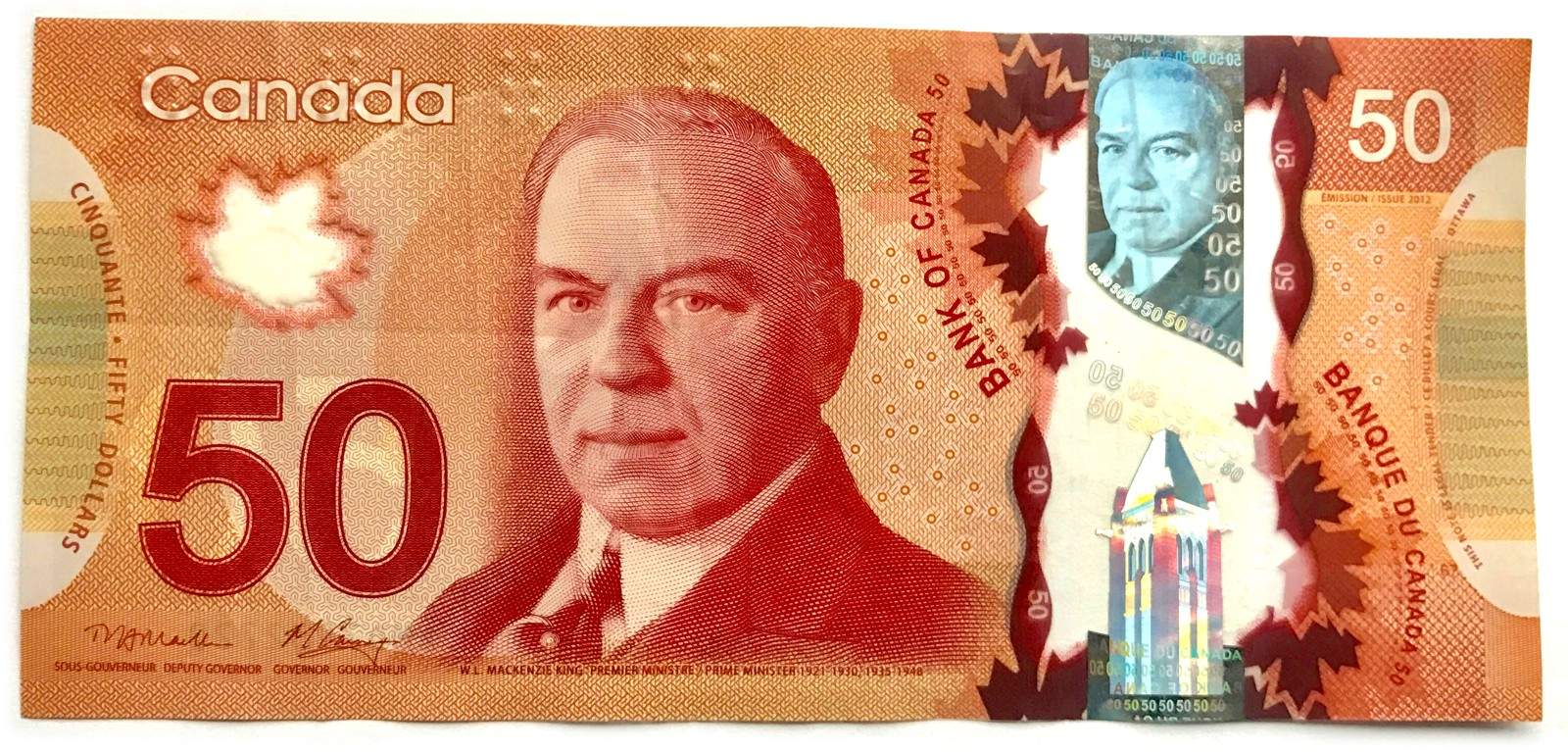 fake Canadian dollar